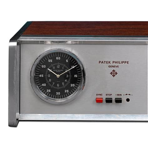 patek philippe electronic master clock system|Patek Philippe nautilus designer.